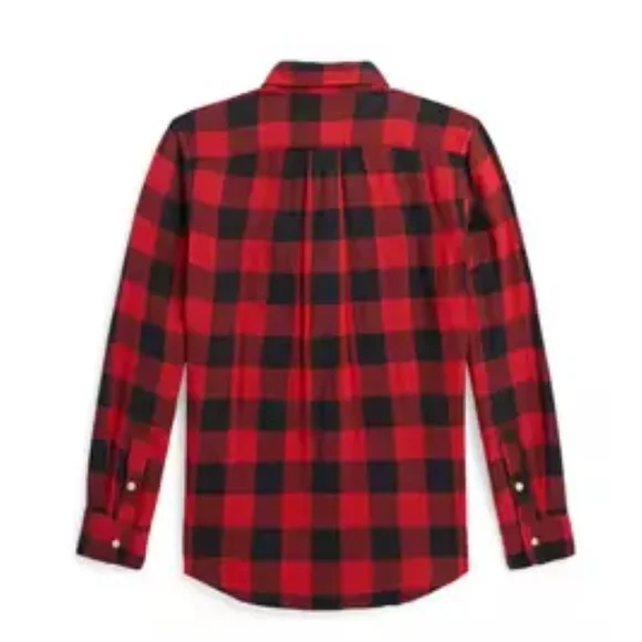 Polo Ralph Lauren Long Sleeve Buffalo Check Woven Shirt